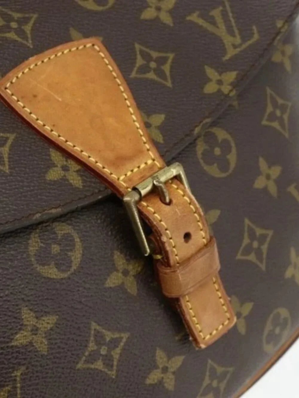 LOUIS VUITTON Monogram Jeune Fille GM Shoulder Bag M51225 LV Auth ep14236